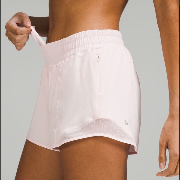 Strawberry milkshake Lululemon 4 inch shorts - Picture 3 of 6